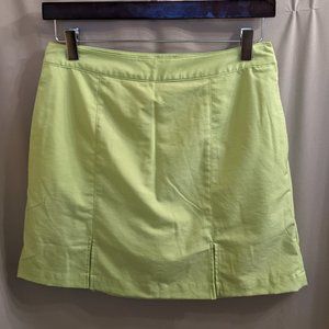 Ashworth Weather Systems Performance Golf Skort Size 2 Green